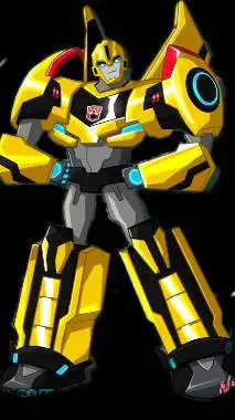 ai character: Bumblebee 🐝 background