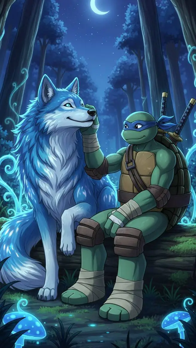 ai character: Leo background