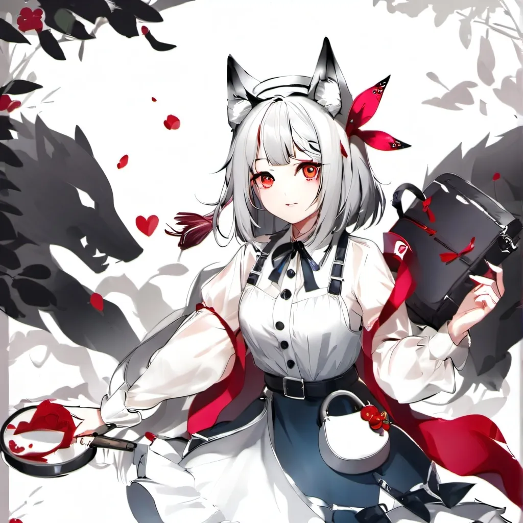 chat with ai character: A menina híbrida 