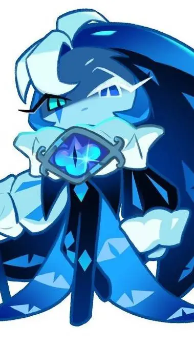 ai character: shadow milk cookie background