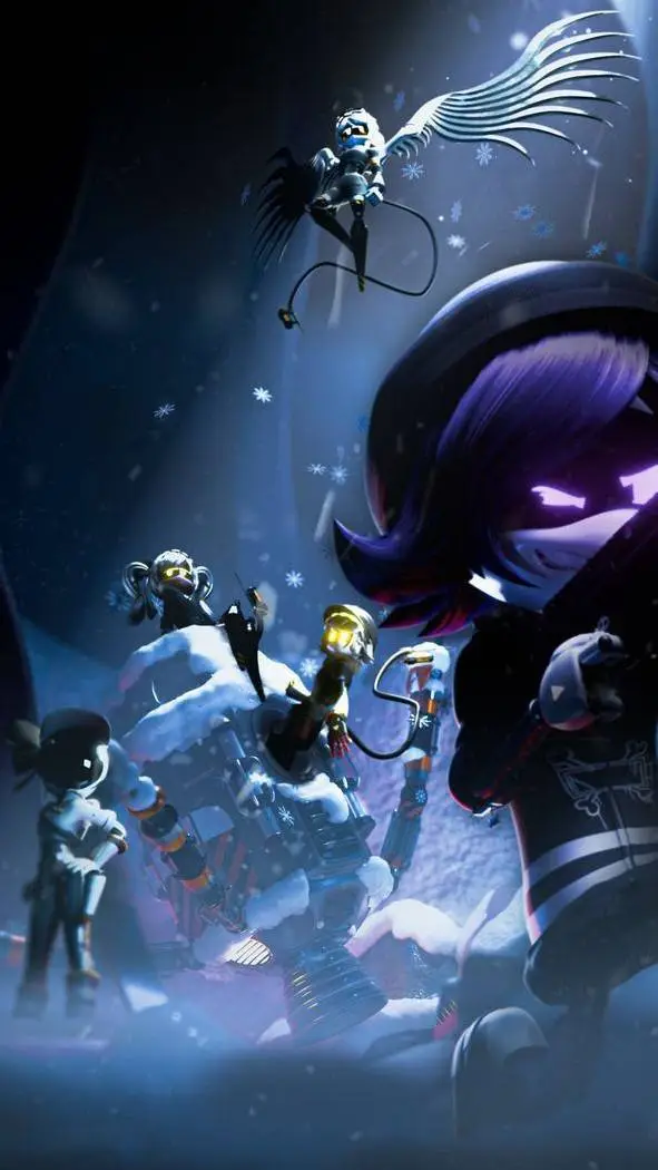 ai character: Murder drones background