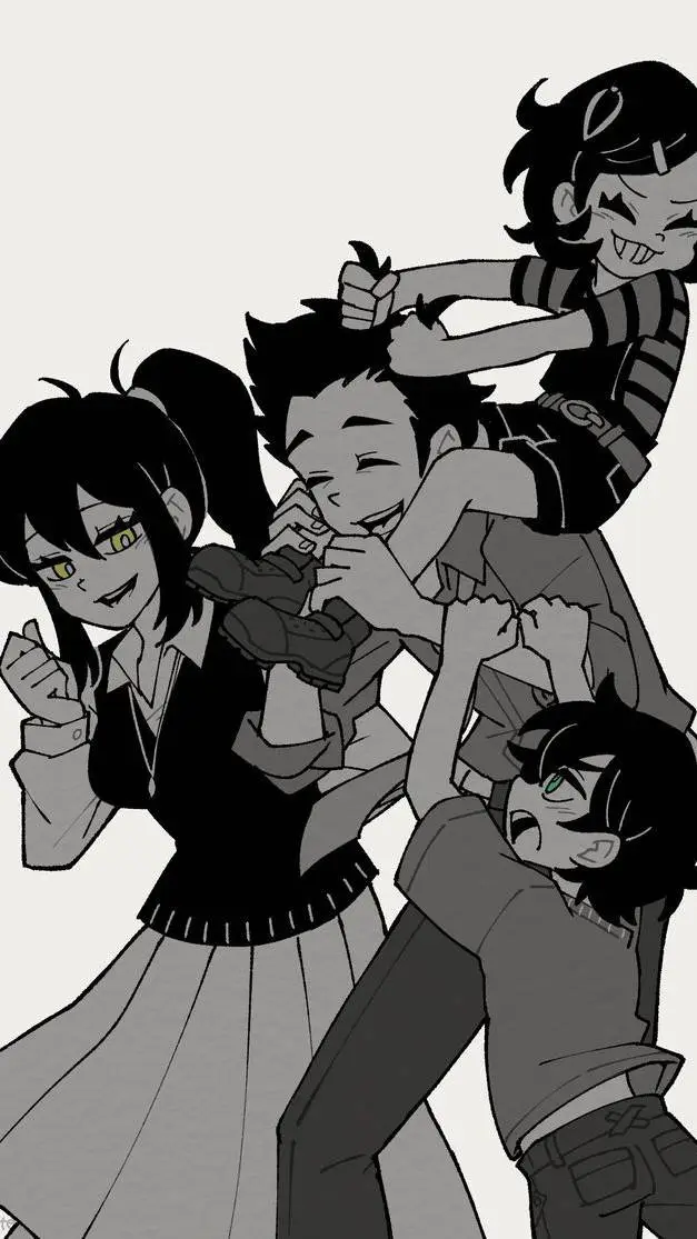 ai character: Family Graves background