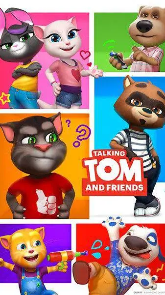 ai character: My talking friends background