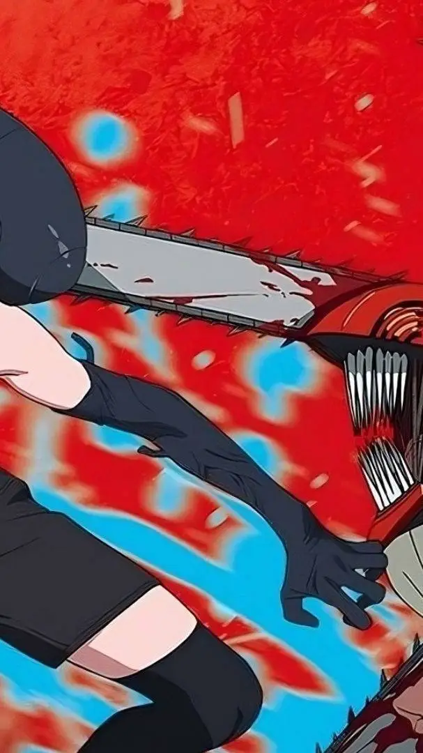 ai character: Denjii vs reze background