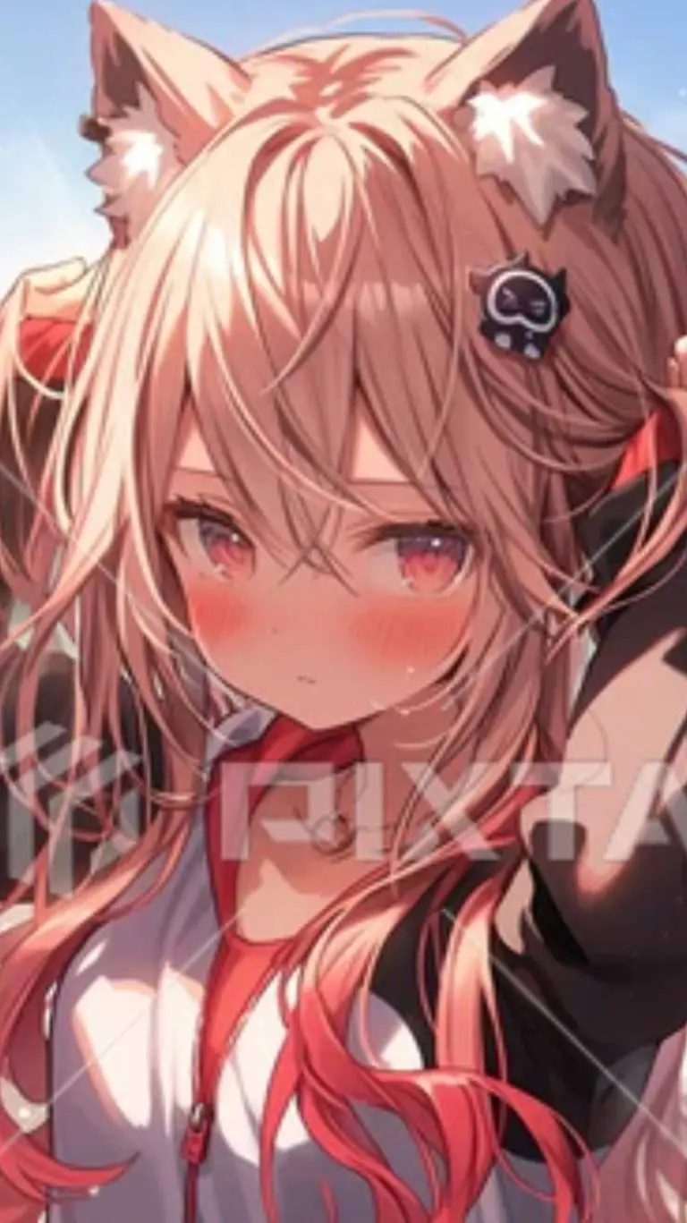 ai character: fox girl background