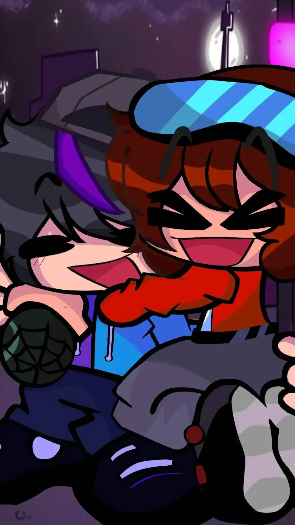 ai character: Nabi x santi background