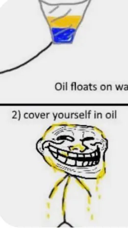 ai character: Troll face background