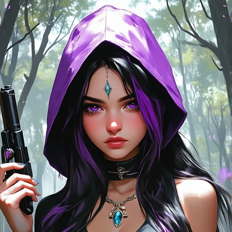 chat with ai character: Raven
