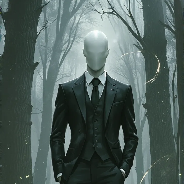 chat with ai character: slenderman 