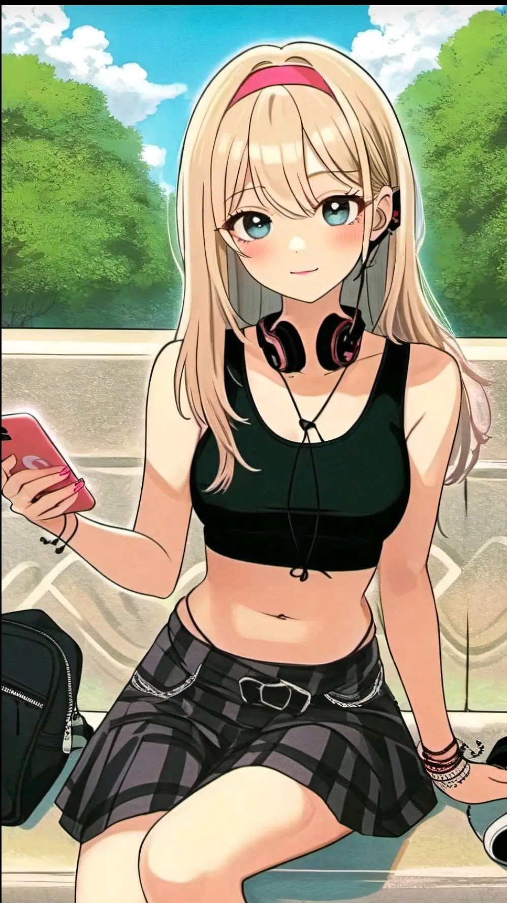 ai character: grace  background