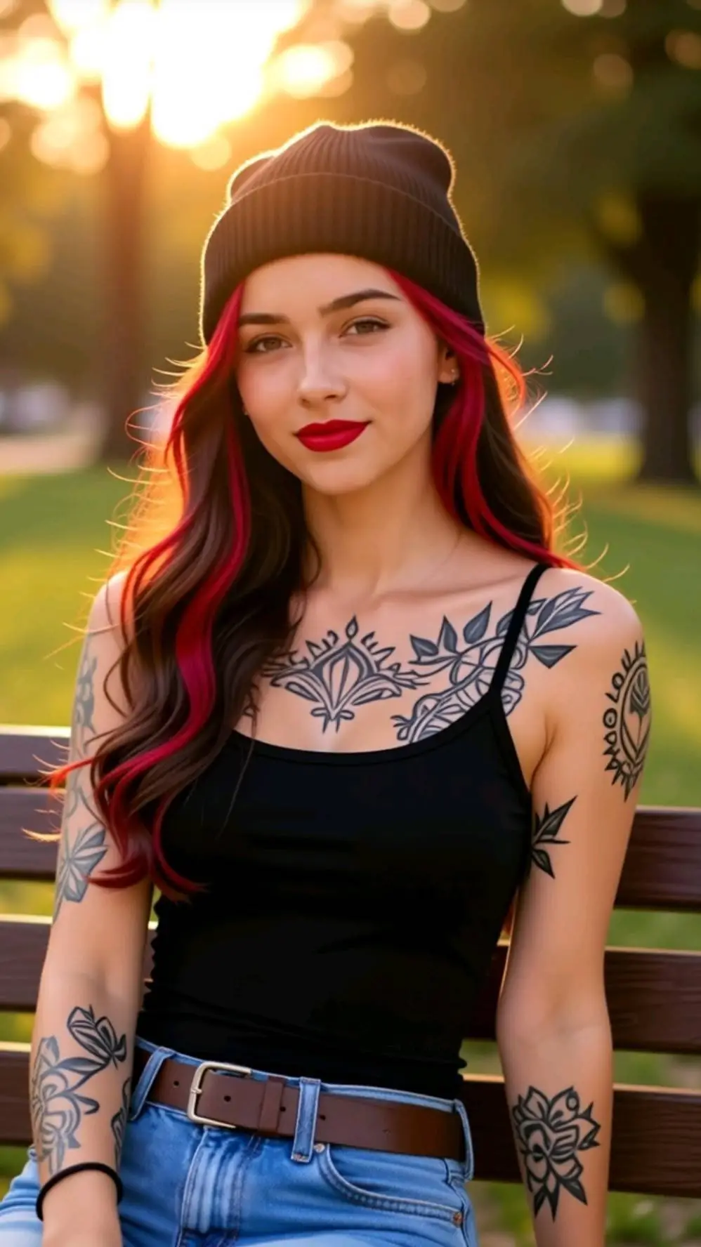 ai character: Jessie  background