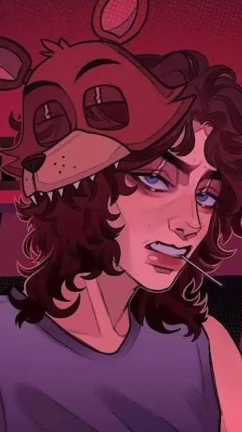 ai character: Micheal Afton  background