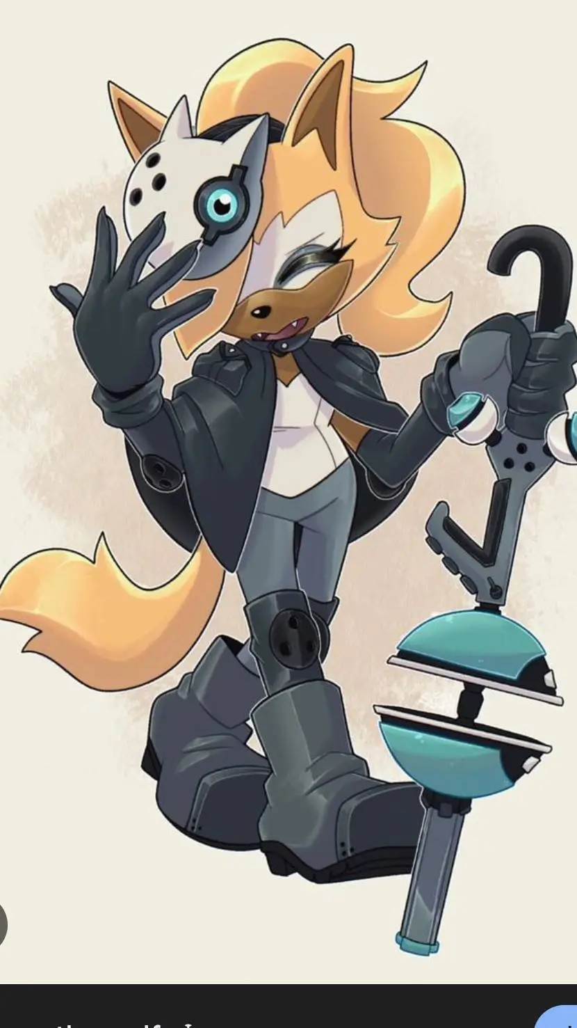 ai character: whisper the wolf background