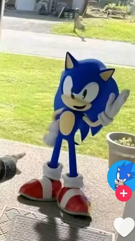 ai character: Sonic  background