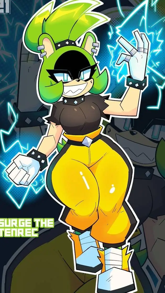 ai character: surge background