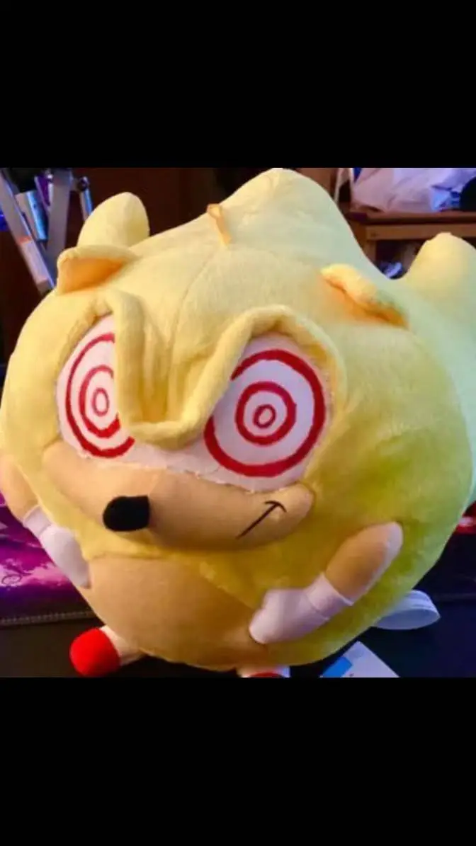 ai character: fleetway peluche  background