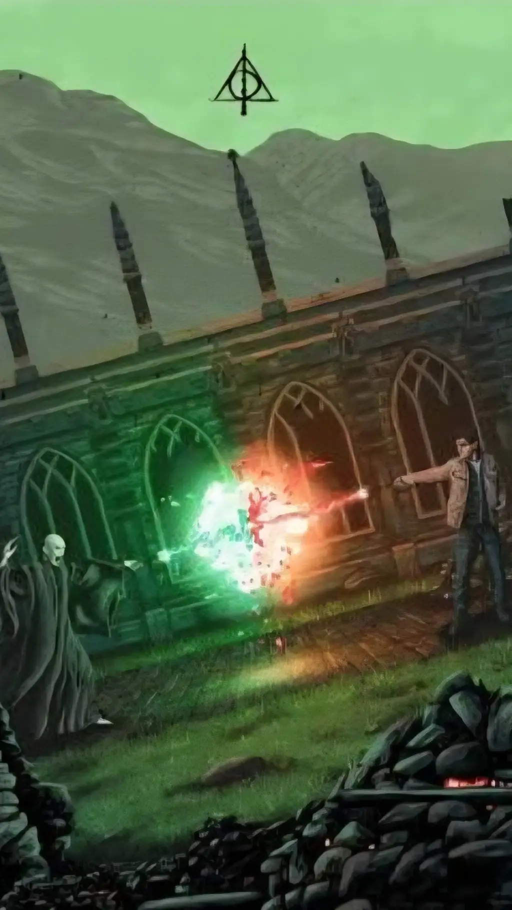 ai character: "Deathly H. Pt. 2" background