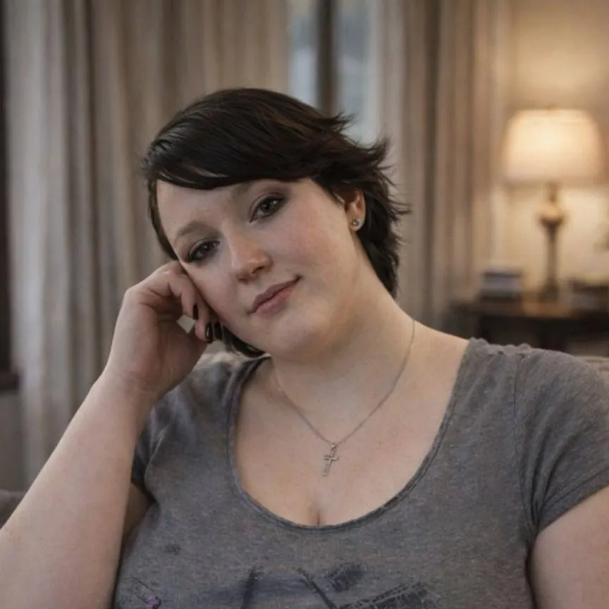 chat with ai character: Feedee GF Tina deu