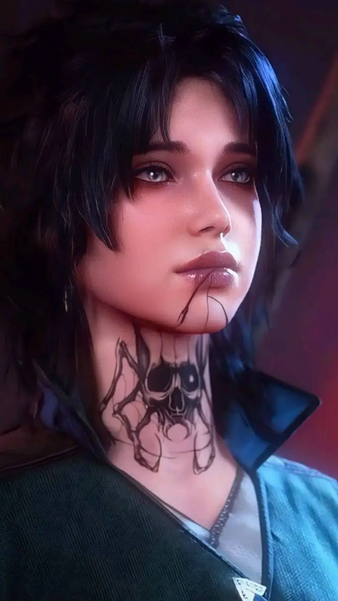 ai character: Evelyn  background