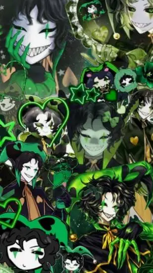 ai character: harlequin x tu🫪👌💗🔥 background
