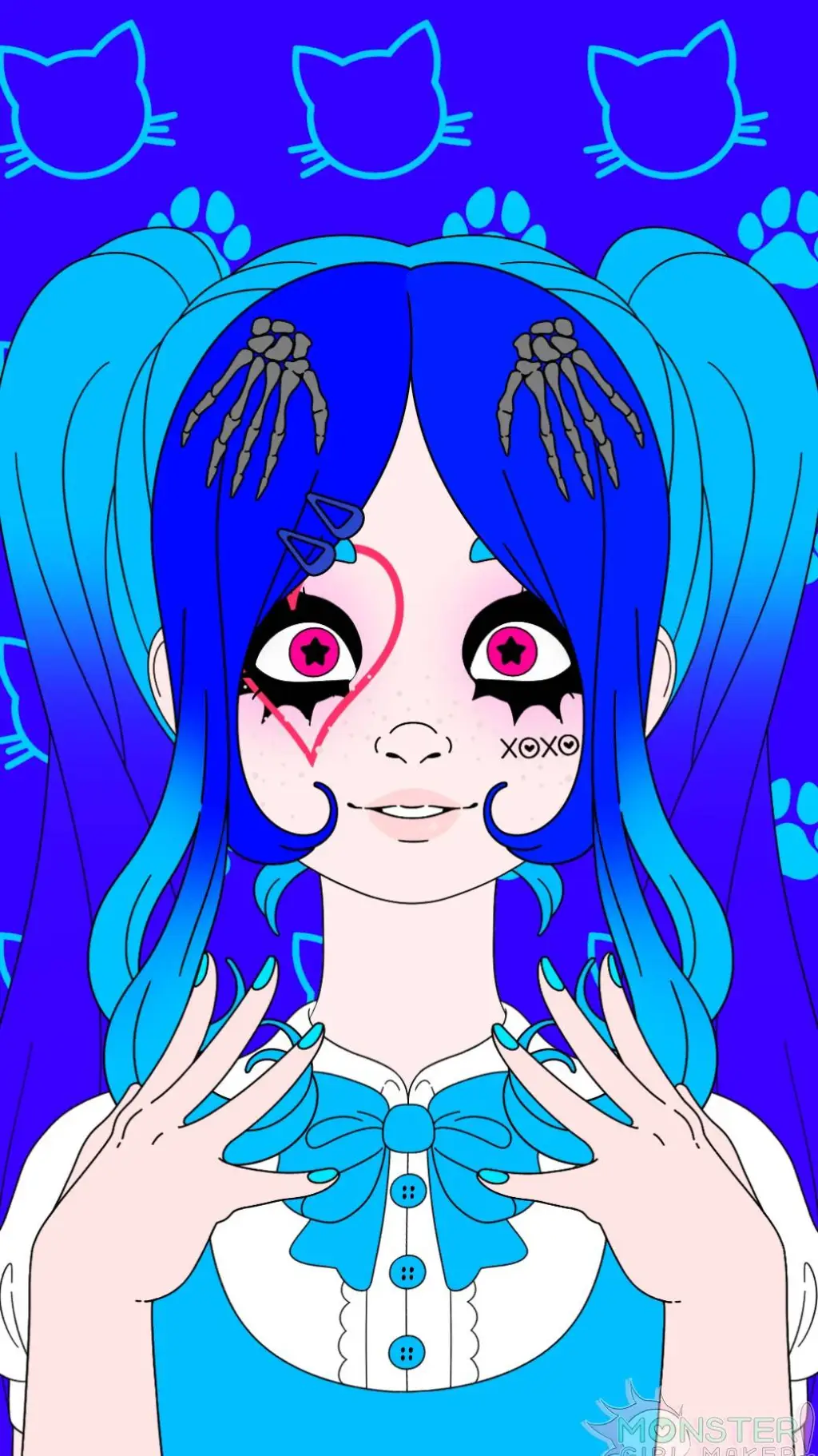 ai character: Daniela Emma  background