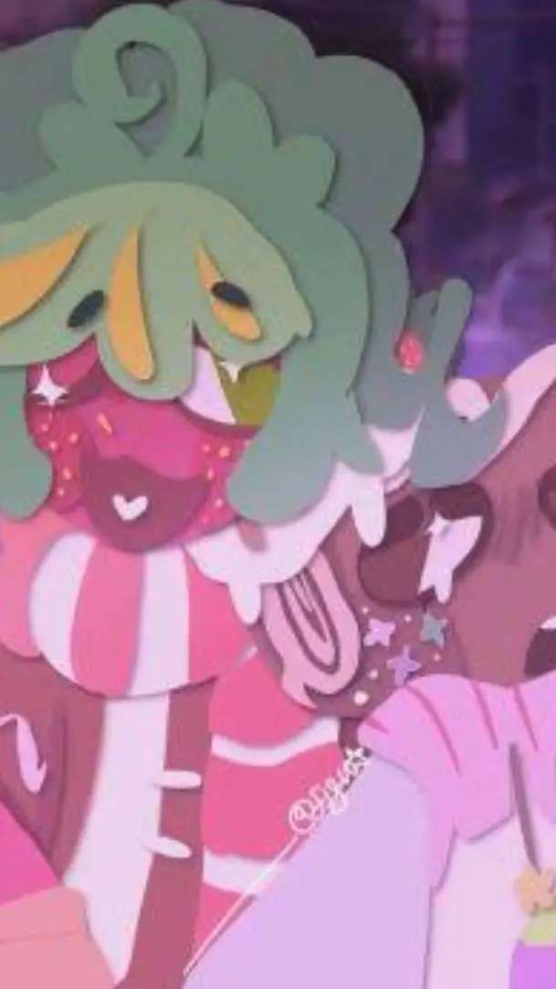 ai character: fruitcake angst :( background