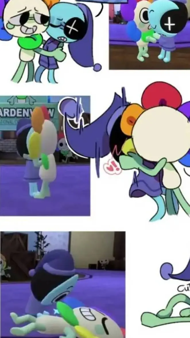 ai character: moonflower!  background