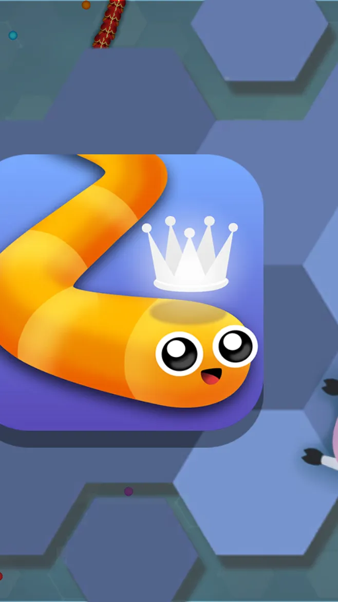 ai character: Snake.io background