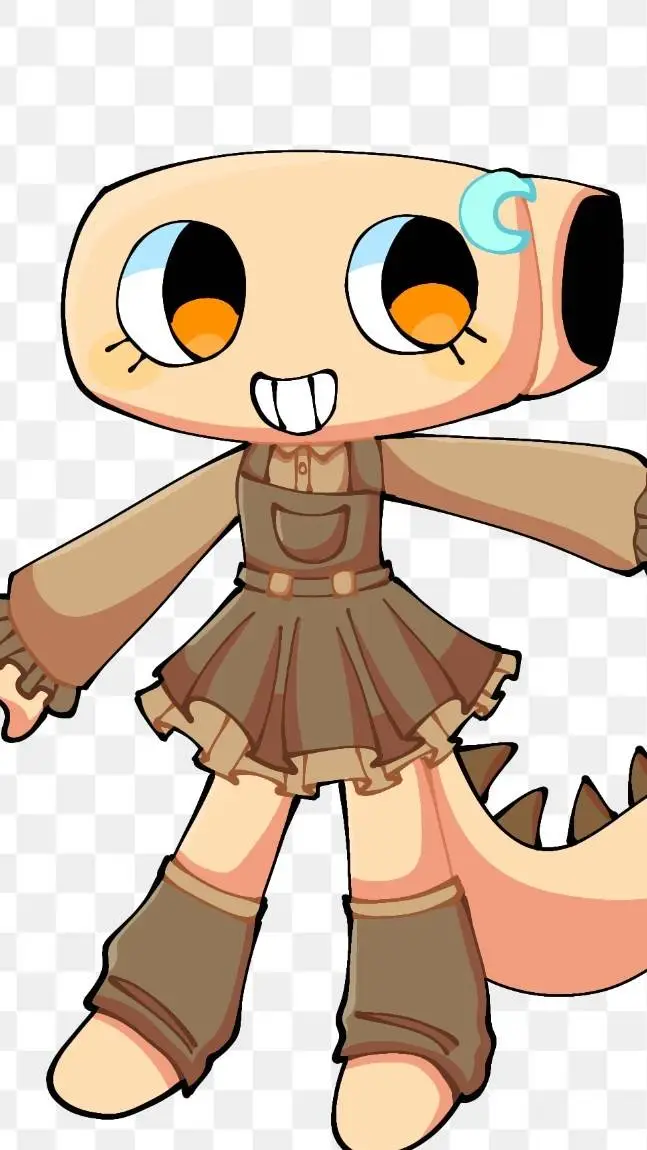 ai character: DW RUN  background