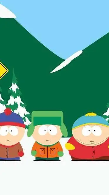 ai character: cartman. background