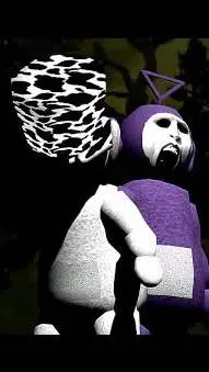 ai character: Slendytubbies  background