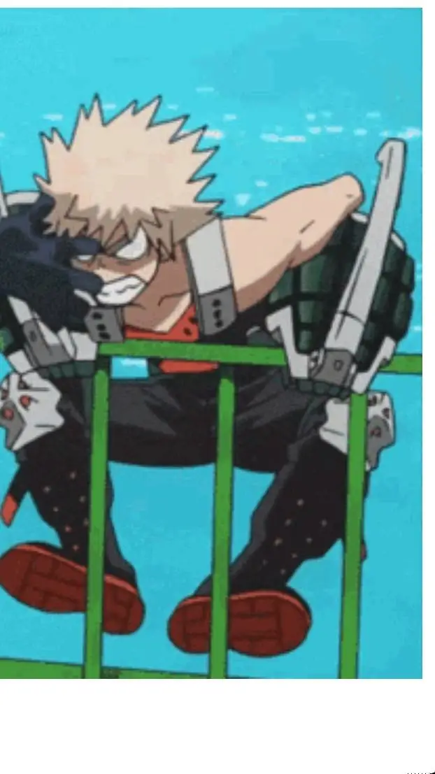 ai character: bakugo  background