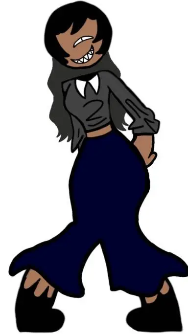 ai character: Miss Circle ♡ background