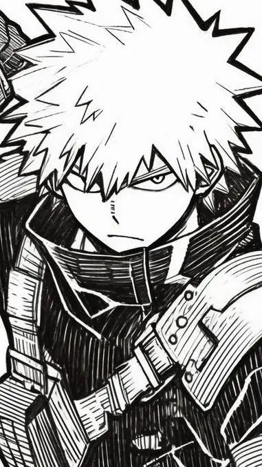 ai character: Bakugo Katsuki  background