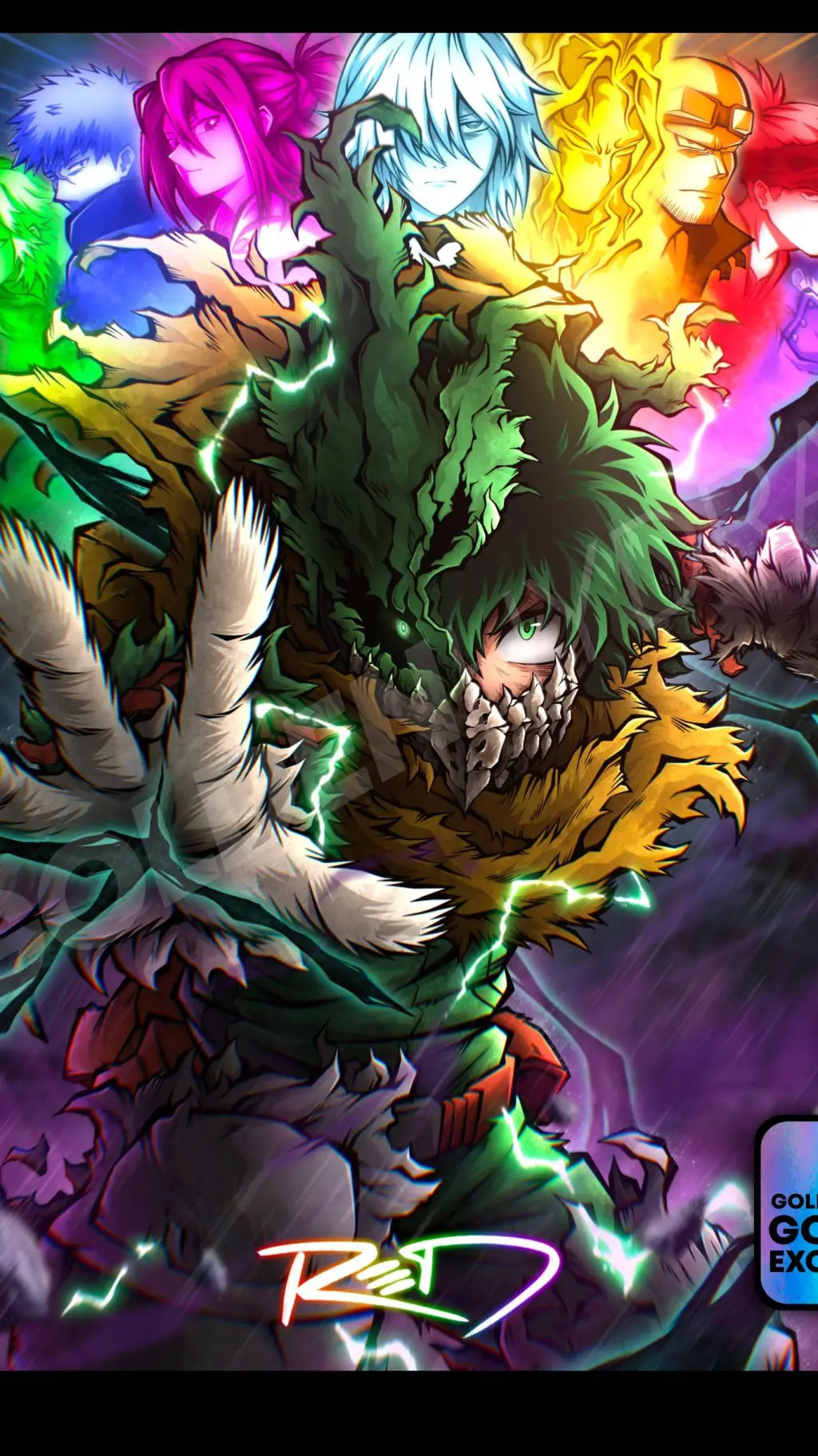 ai character: My hero academia background