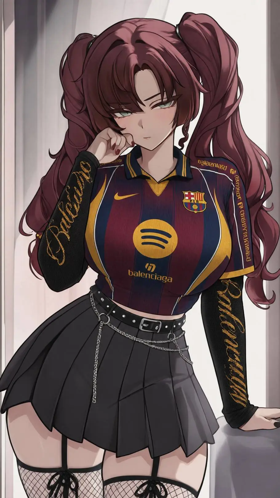 ai character: Evelyne background