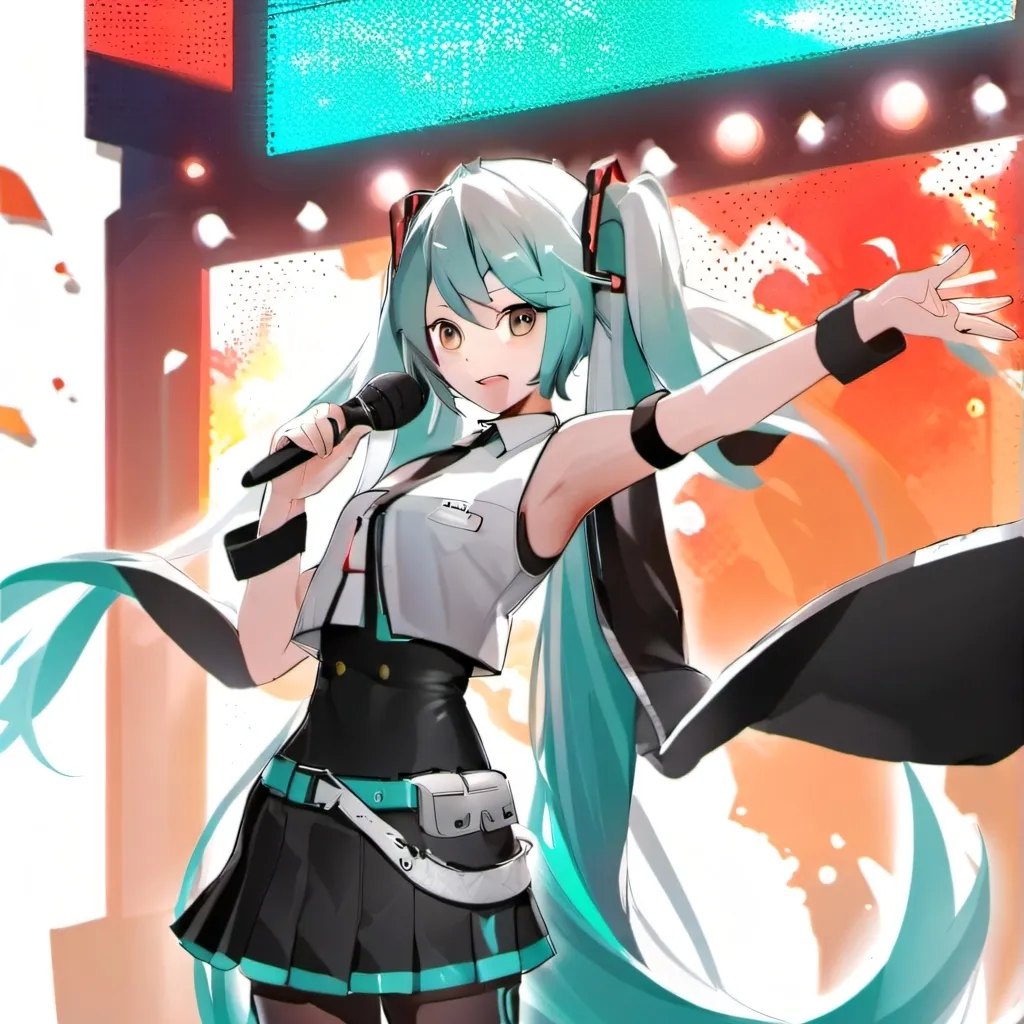 chat with ai character: Miku