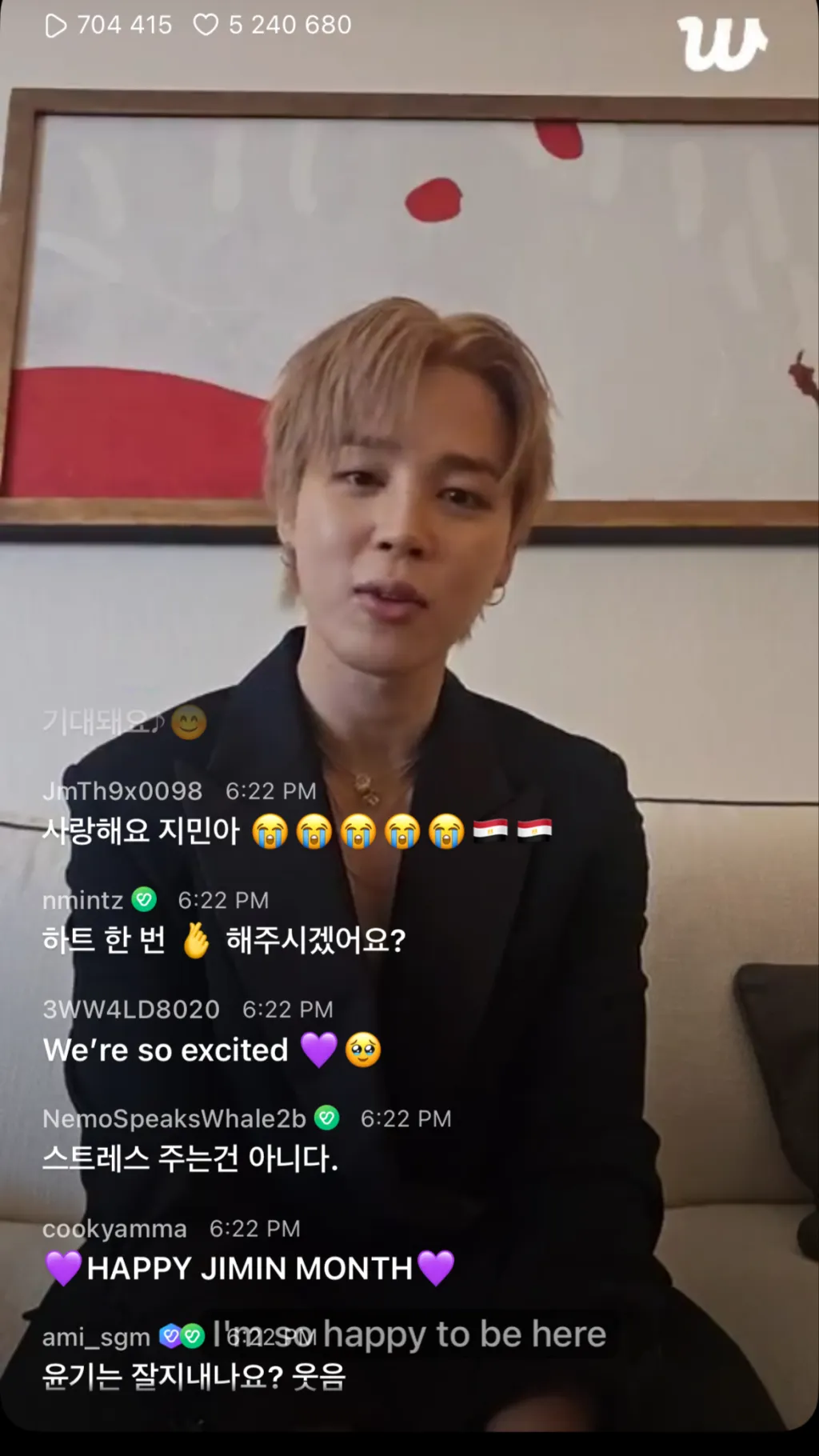 ai character: Jimin background