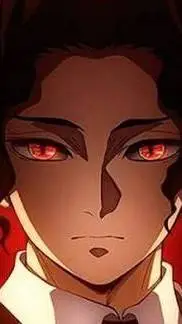 ai character: Muzan  background