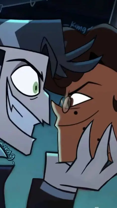 ai character: radiostatic background