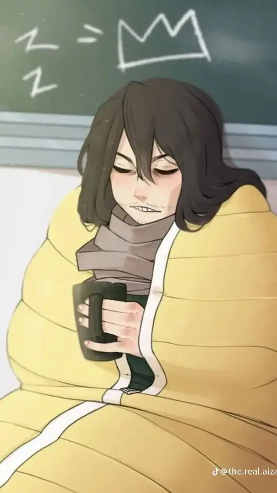 ai character: Mr. Aizawa  background