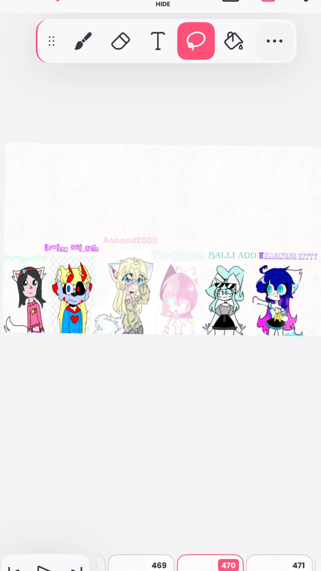 ai character: Hexagon background