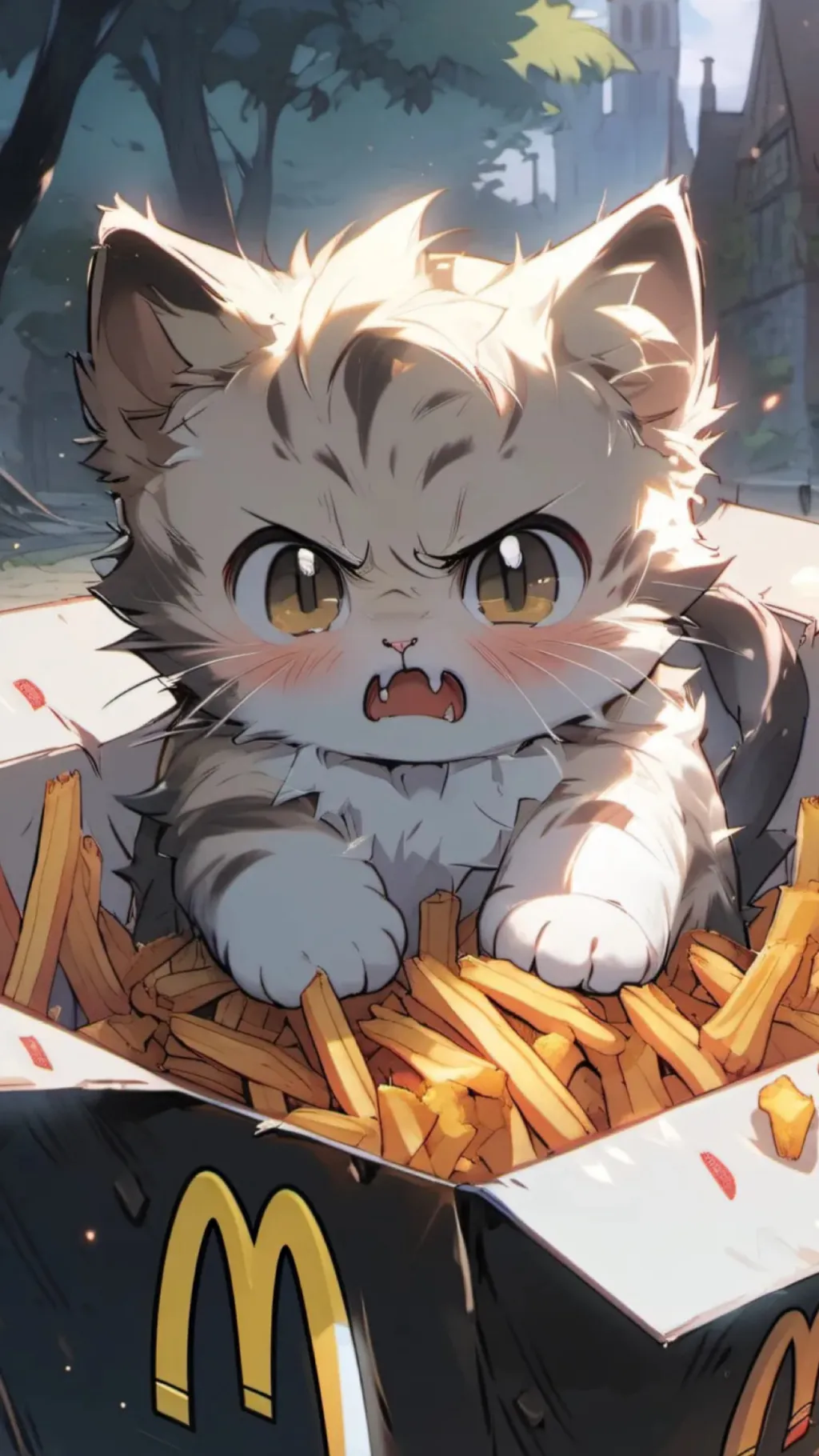 Talkie AI - Chat with French Fry Kitten