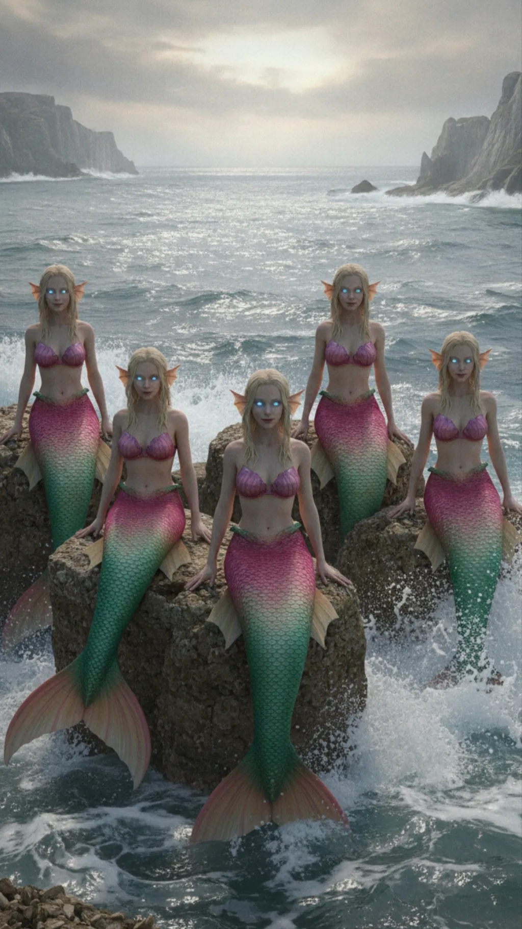 ai character: Sirens background