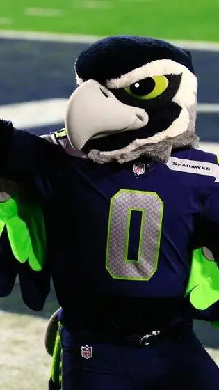 ai character: Blitz Seahawks 💚🔵 background