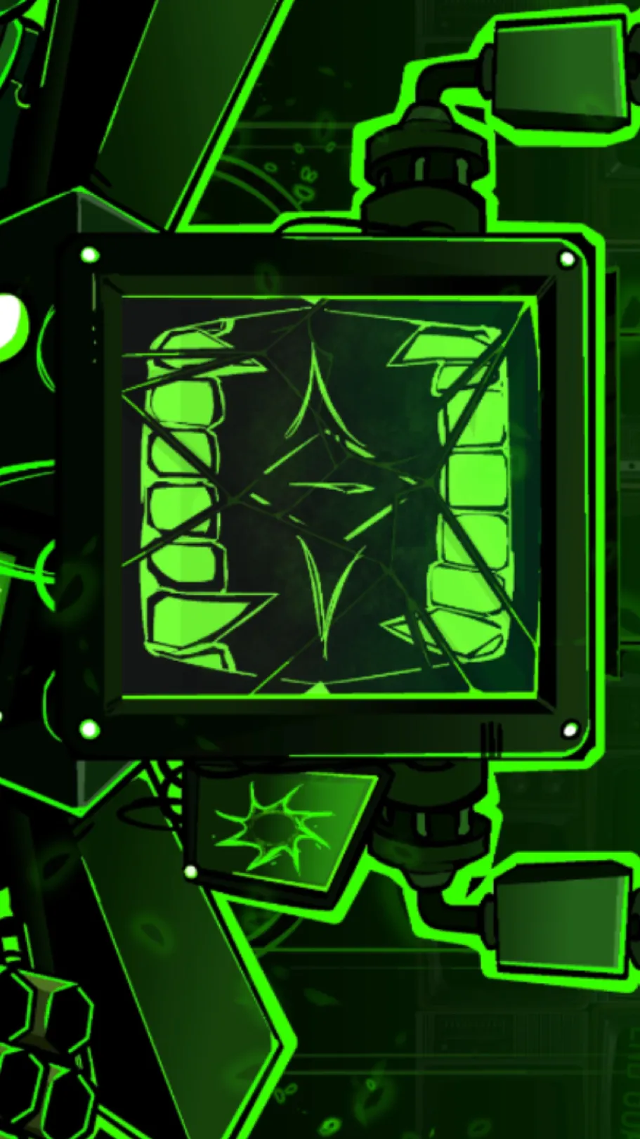 ai character: Mortis,byte,server background