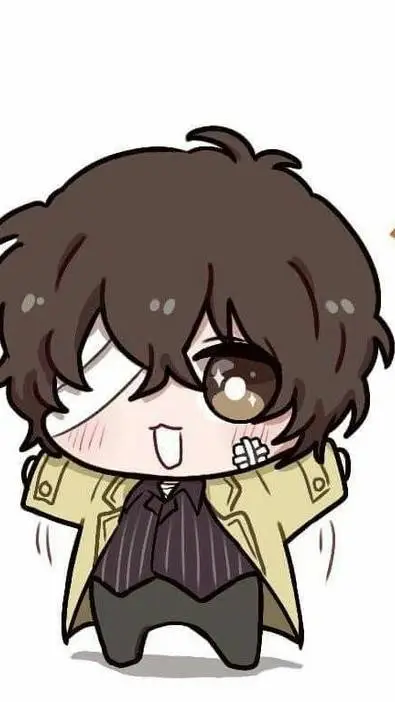 ai character: Chibi dazai ~ background