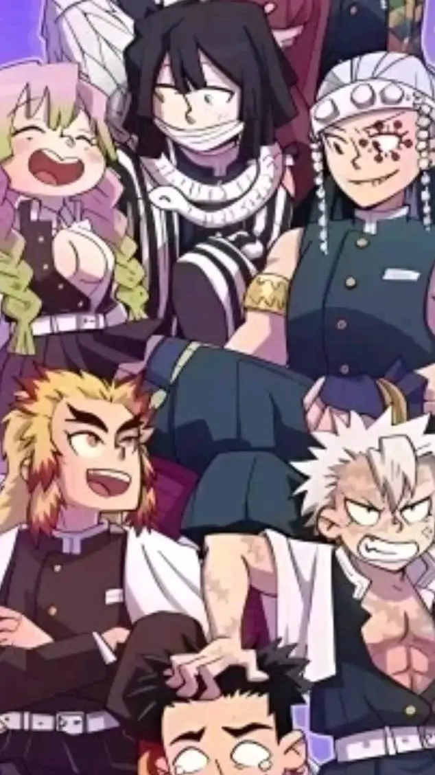 ai character: Demon Slayer  background