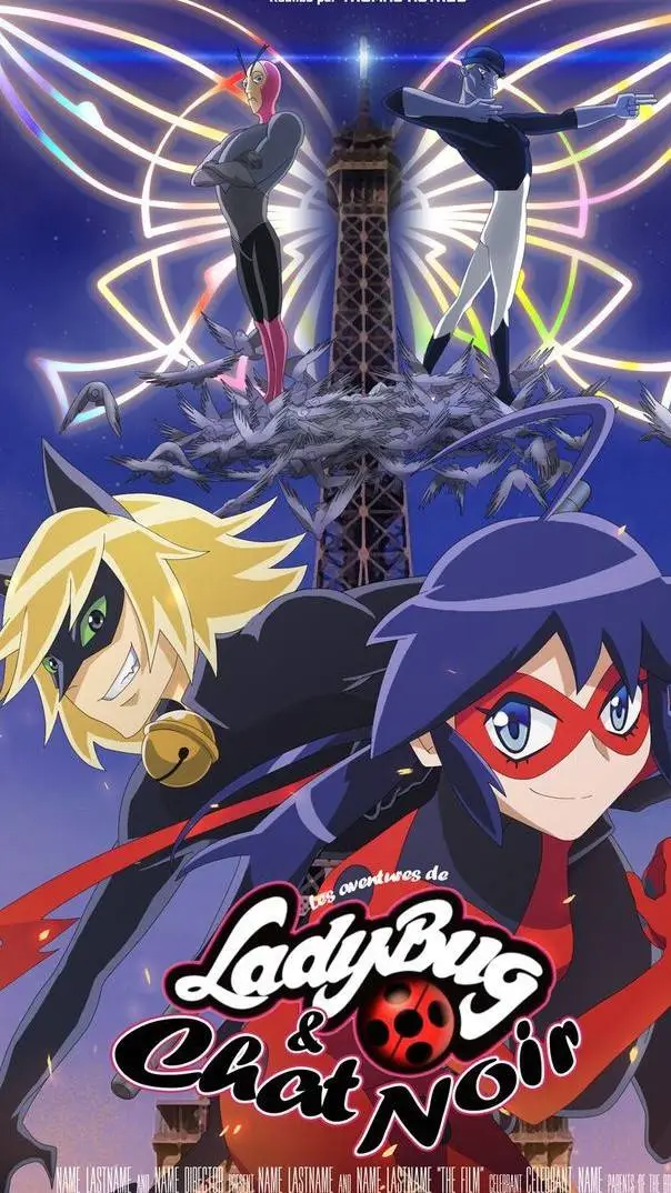 ai character: Miracolous ladybug background