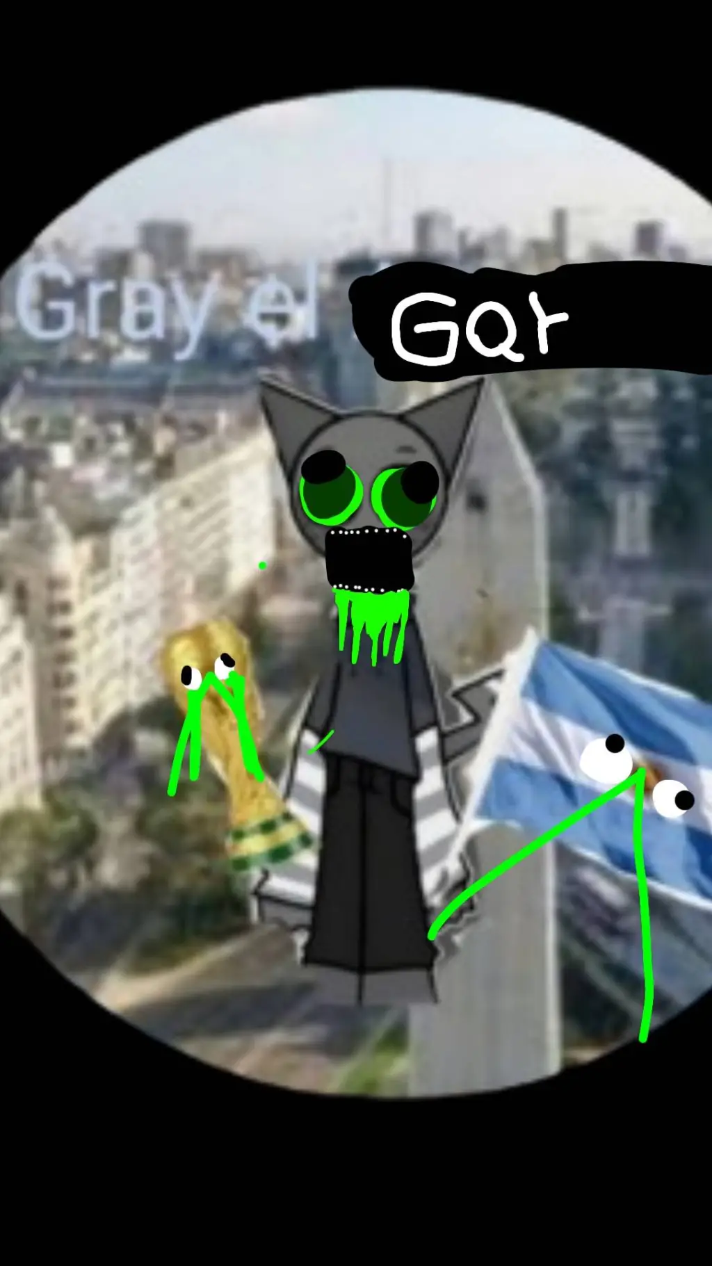 ai character: un tonto background